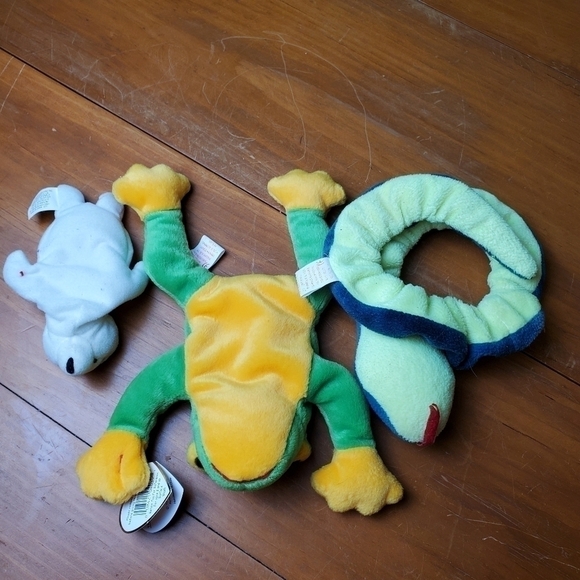 1990s Beanie Babies, Lot of 3, 2 Full Sized/1 Miniature - Picture 2 of 6